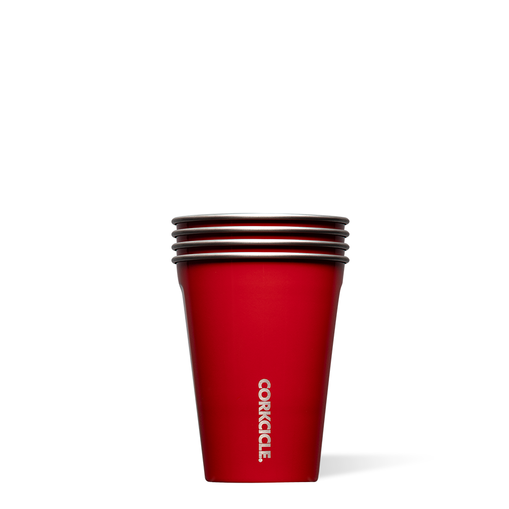 Eco Stacker - Original Serving Q0 - 18oz / Gloss Red