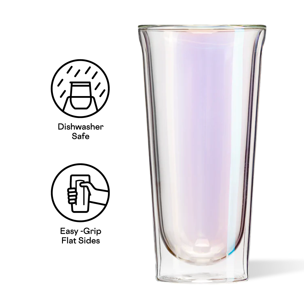 Prism Pint Glass Set (2) - Portable Glassware W2