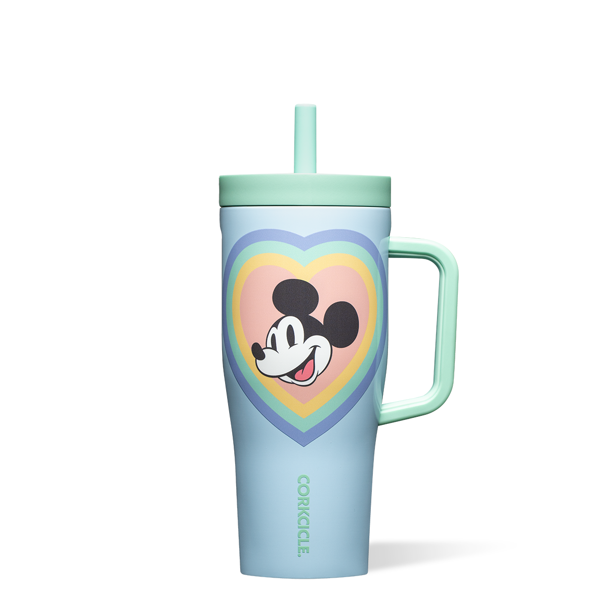 Mickey & Minnie Mouse Retro Rainbow Leakproof Cruiser - Morning Refill S3
