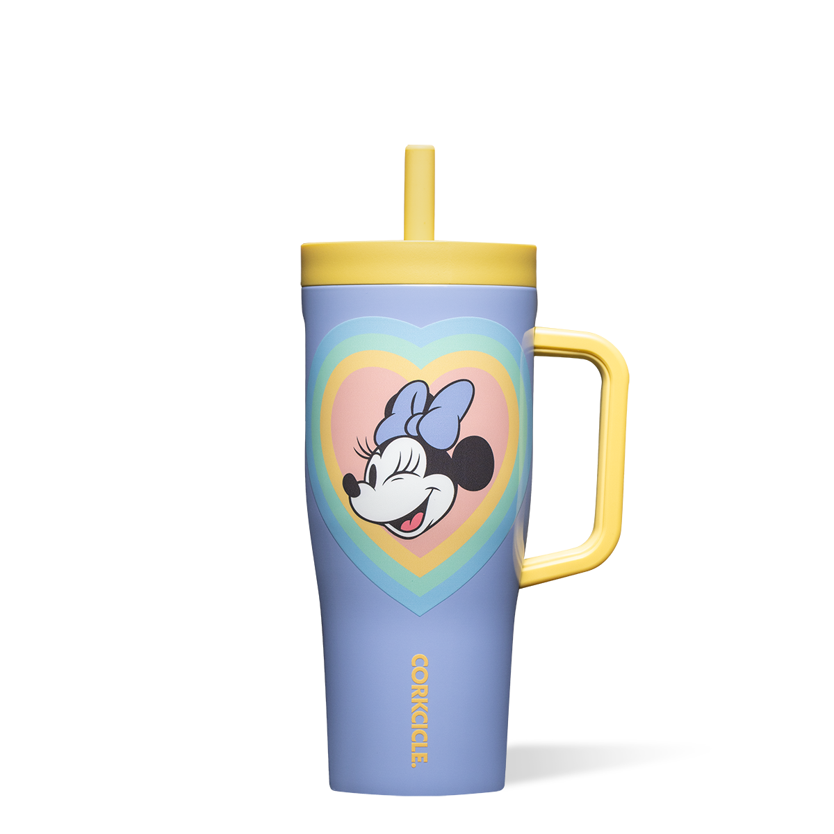 Mickey & Minnie Mouse Retro Rainbow Leakproof Cruiser - Morning Refill S3