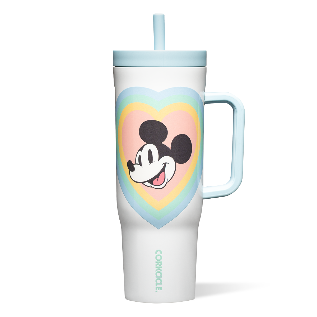 Mickey & Minnie Mouse Retro Rainbow Leakproof Cruiser - Morning Refill S3