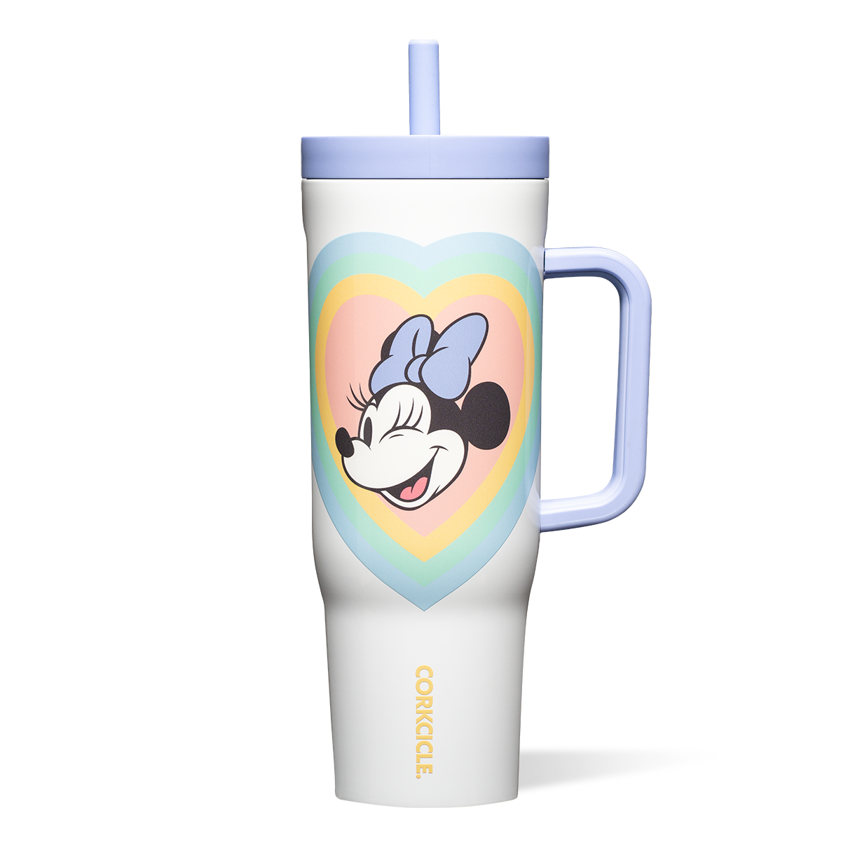Mickey & Minnie Mouse Retro Rainbow Leakproof Cruiser - Morning Refill S3