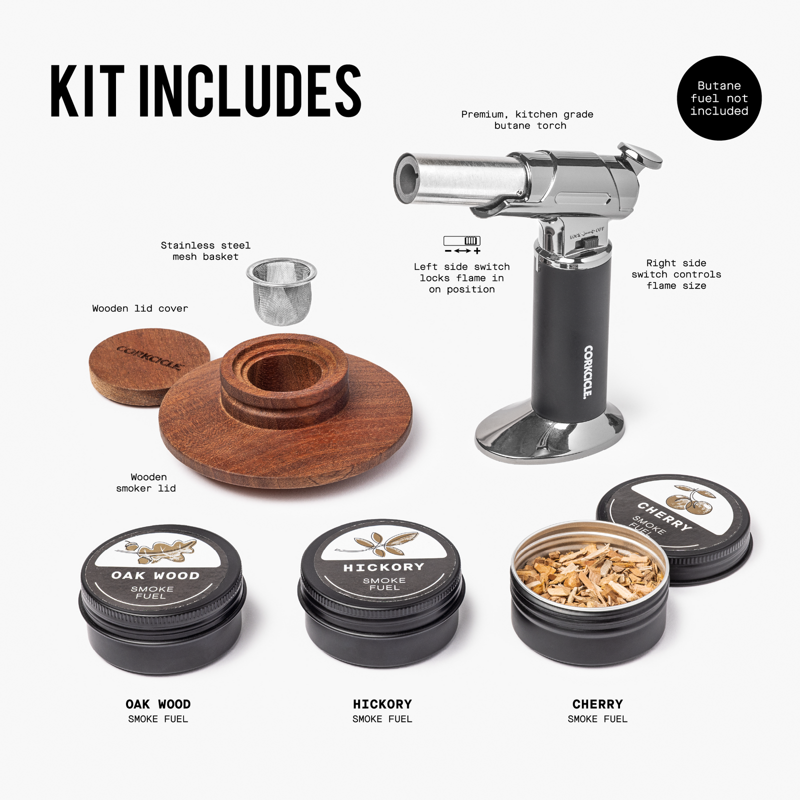 Whiskey Smoking Kit - Premium Select A5