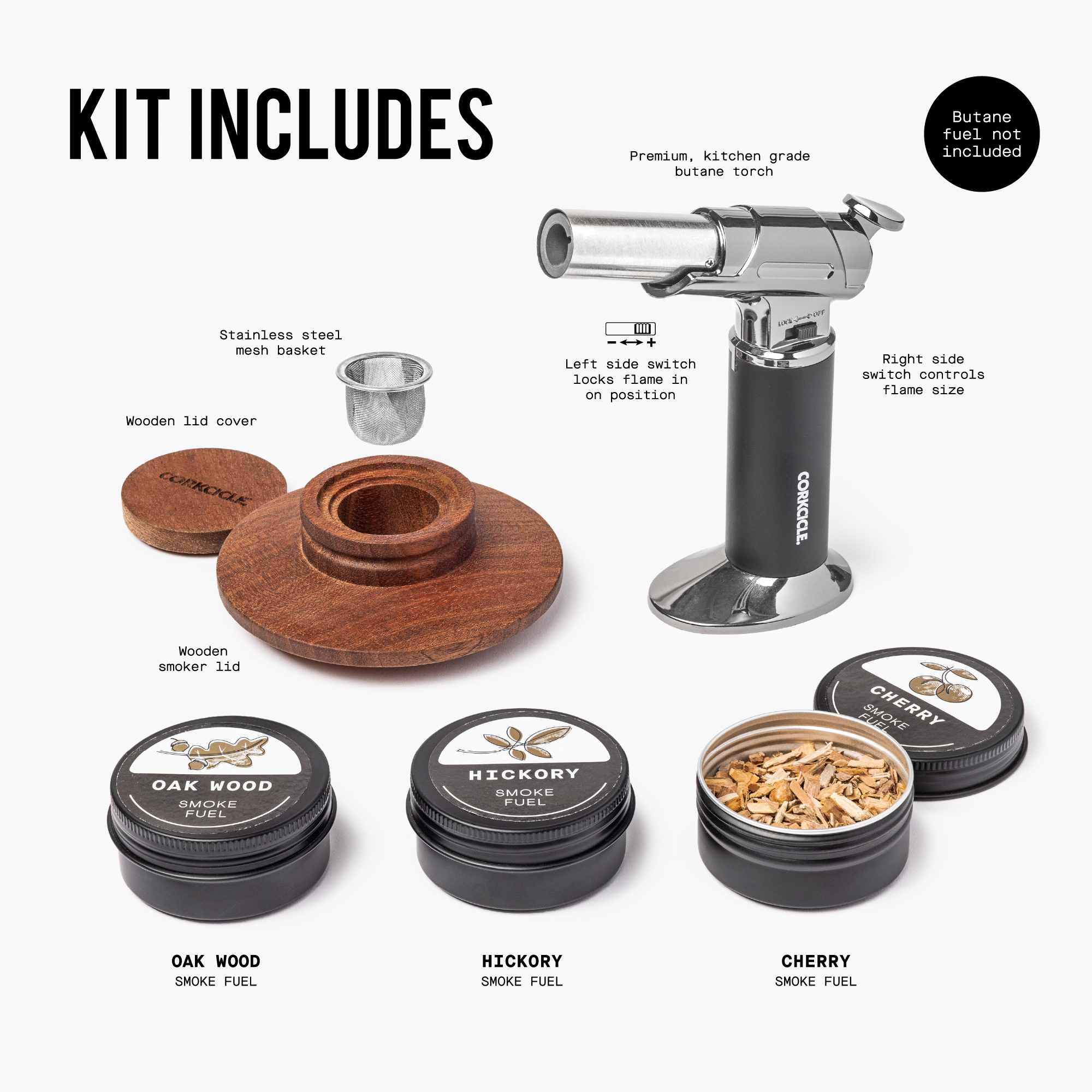Whiskey Smoking Kit - Premium Select A5
